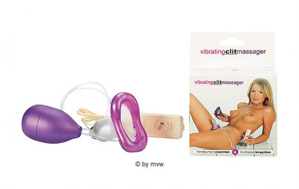 Вибро-помпа для клитора Vibrating Clit Massager 00000001061 - фото 44962