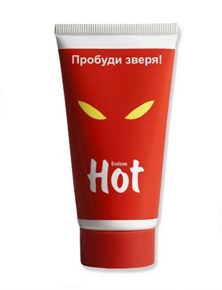 Смазка Eroticon Hot с женьшенем возбуждающая, 50мл 00000009458 - фото 45493