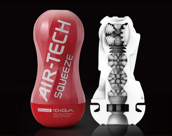 Мастурбатор Tenga Air-Tech Squeeze Regular средней плотности 00000015031 - фото 46085