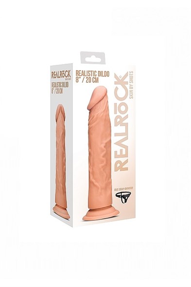 Страпон Realistic Dildo с реалистичным фаллосом, 19,5*4,6см 01000016774 - фото 49775