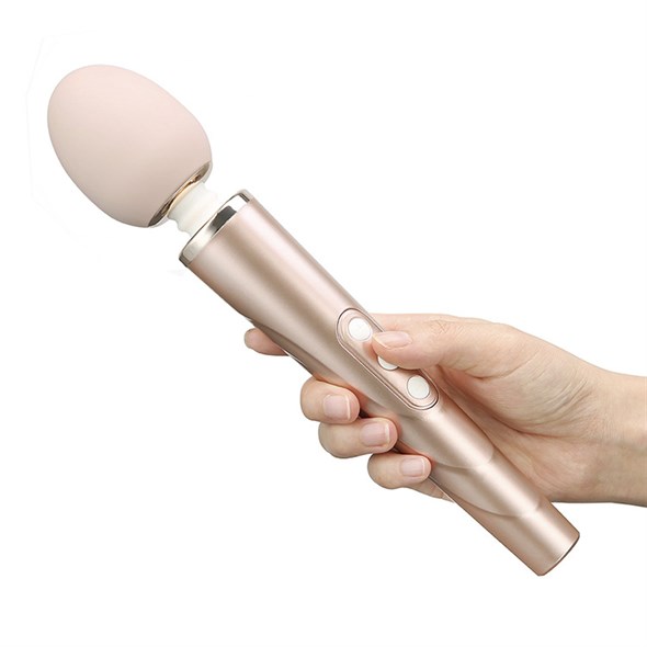 Принудитель оргазма Wand Massager перезаряжаемый золотой, 16 режимов 01000017222 - фото 50785