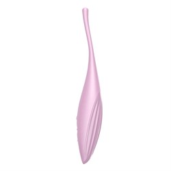 Гаджетовый точечный вибромассажер Satisfyer Twirling Joy розовый силикон 01000017380 - фото 50832