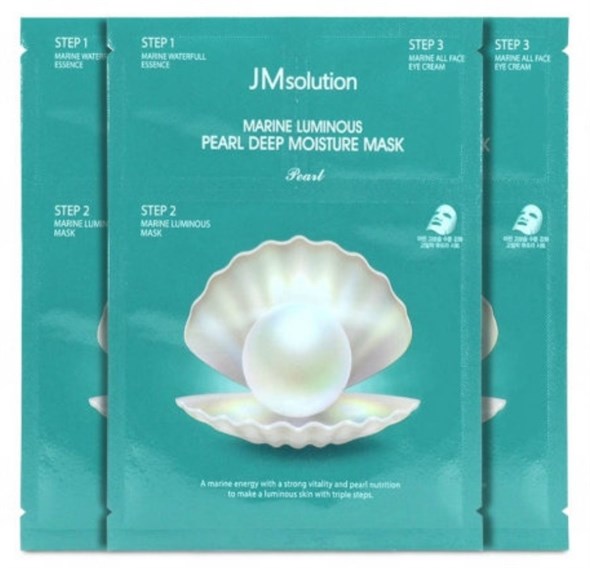 Трёхшаговый набор с жемчугом JMsolution Marine Luminous Pearl Deep Moisture, 1шт 01000307531 - фото 51567