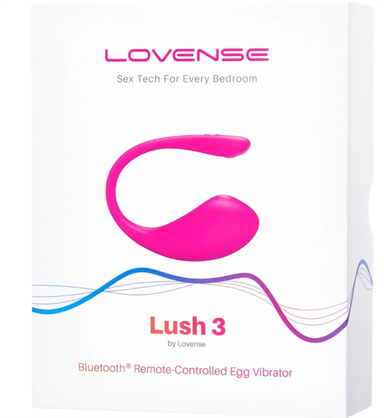 Гаджетовый смарт вибратор для пар Lovense Lush 3, розовый 01000308111 - фото 53102