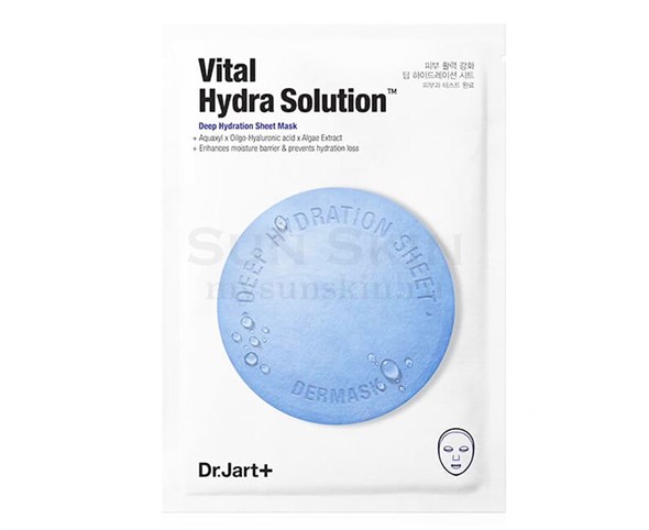 Маска для лица интенсивное увлажнение Dr.Jart+ Vital Hydra Solution 01000308388 - фото 54394