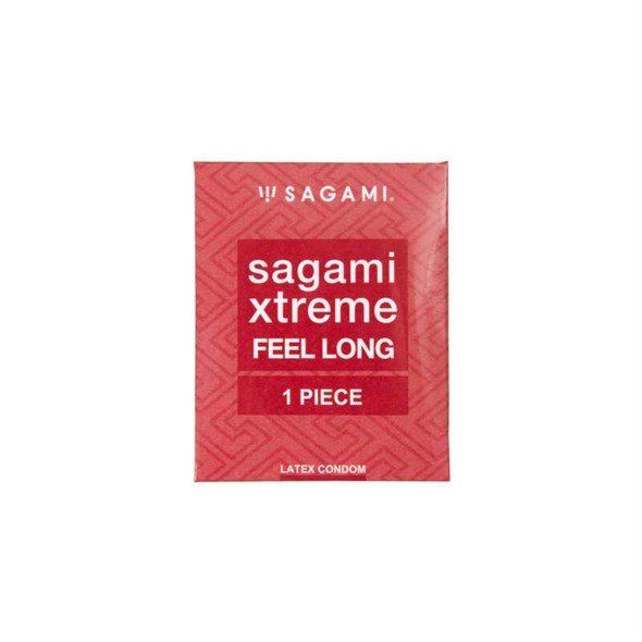 Презерватив Sagami Xtreme Feel long ультрапрочный латекс 0,09мк, 19*5,2см, 1шт. 01000308911 - фото 55454