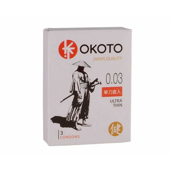 Презервативы ультратонкие Okoto Ultra Thin, 3 шт. 01000309754 - фото 57900