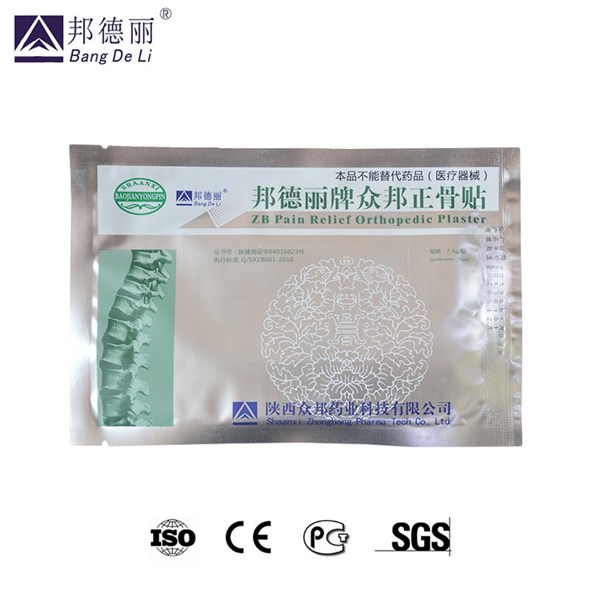 Пластырь ортопедический ZB Pain Relief Orthopedic Plaster 1 шт 01000309217 - фото 58584