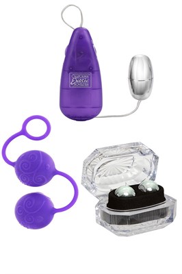 Набор для женщин Her Kegel Kit фиолетовый 00000010253