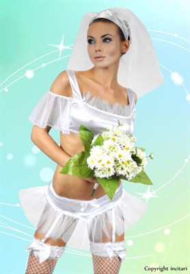 Костюм невесты 'Bride' S/М 00000001770