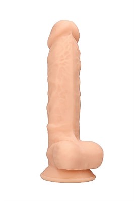 Фаллос Silicone Dildo термоактивный силикон с мошонкой, 17,8см. 00000014928