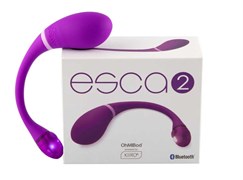 Интерактивный смарт вибратор OhMiBod Esca2 Kiiroo фиолетовый 01000307361