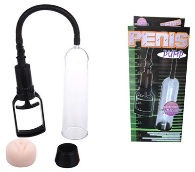 Вакуумная помпа PENIS Pump с двумя насадками 01000307424