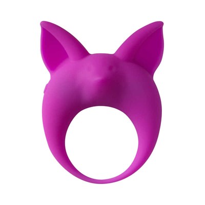 Вибро-кольцо Mimi Animals Kitten Kyle Purple, фиолетовое