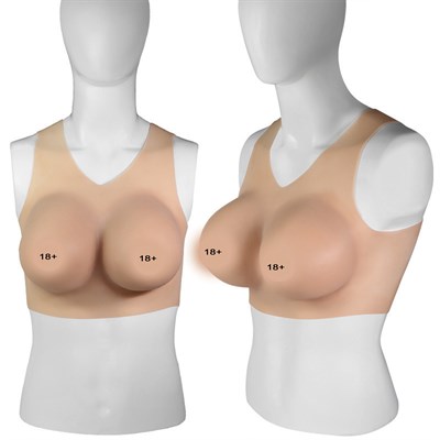Женский костюм-бюст для косплея, телесный, размер груди С