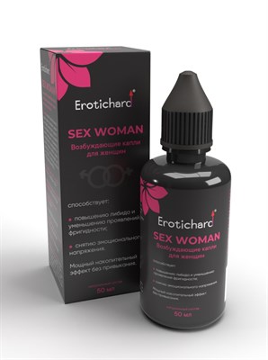 Возбуждающие капли 'Erotic hard sex woman' для женщин, 50 мл