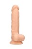 Фаллос Silicone Dildo термоактивный силикон с мошонкой, 17,8см. 00000014928 - фото 47468