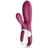 Вибратор кролик Satisfyer Hot Bunny, с функцией нагрева, красный 01000309583 - фото 57110