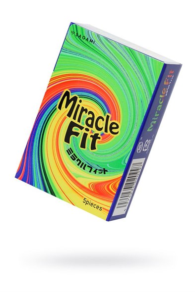 Презервативы Sagami Miracle Fit плотно облегающие розовые, 5шт 00000014987 - фото 46336