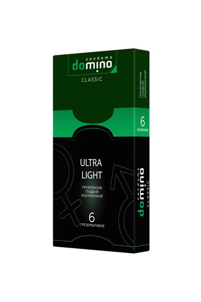 Презервативы Domino Classic Ultra Light ультратонкие, 6шт 00000015627 - фото 46347