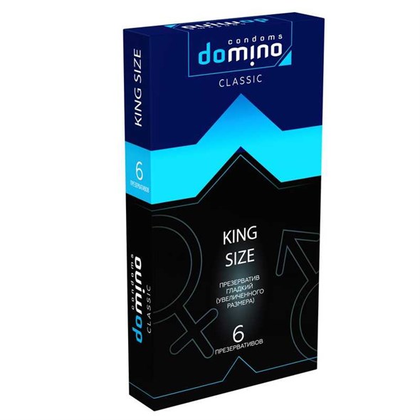 Презервативы Domino Classic King Size увеличенные, 6 шт. 00000016192 - фото 49073