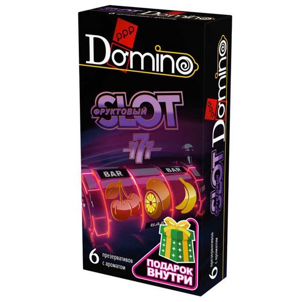 Презервативы Domino Premium Фруктовый Slot, 6 шт. 00000016190 - фото 49075