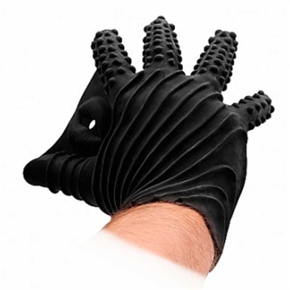 Перчатка для мастурбации Masturbation Glove Black, черная 01000017419 - фото 50753