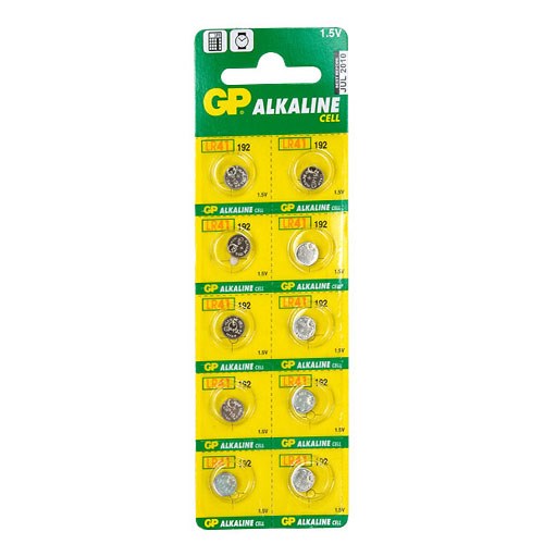 Батарейка Alkaline G3  LR41, 1шт 00000003920 - фото 56606