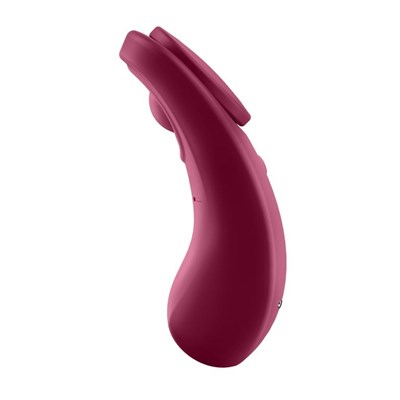 Гаджетовый бесшумный вибромассажер в трусики Satisfyer Sexy Secret 00000015586