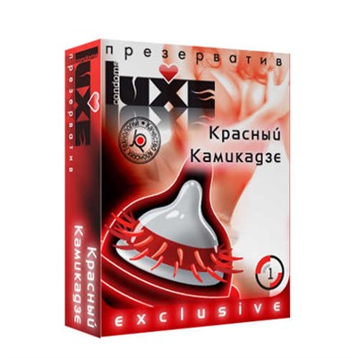 Презерватив Luxe Exclusive Красный камикадзе, 1шт 00000004078