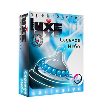 Презерватив Luxe Exclusive Седьмое небо, 1шт 00000010757