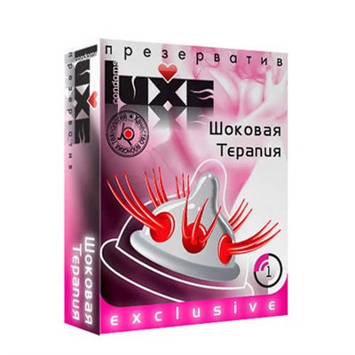 Презерватив Luxe Exclusive Шоковая терапия, 1шт 00000010758