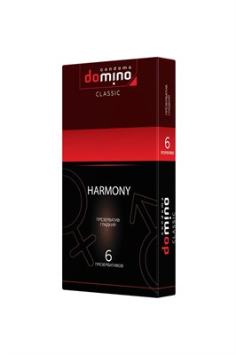 Презервативы Domino Classic Harmony гладкие, 6шт 00000012259