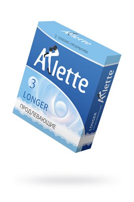 Презервативы Arlette Longer продлевающие, 3шт 00000015623