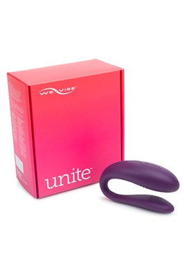 Вибромассажер для пар We-Vibe Unite 2 с ДУ, пурпурный 00000013854