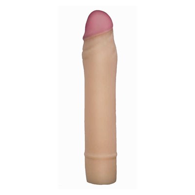 Фаллоудлинитель из киберкожи Cock Next Lovetoy 19,5 х 3,5 см., телесный 00000016378