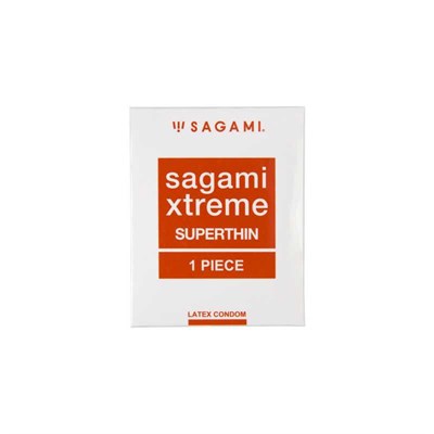 Презерватив Sagami Xtreme классика сверхтонкий латекс 0,04, 1шт 00000006992