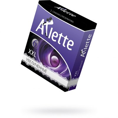 Презервативы Arlette XXL увеличенные, 3шт 01000016644