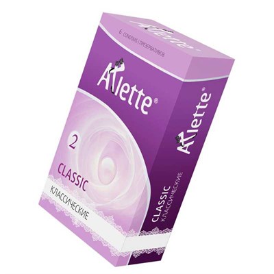 Презервативы Arlette Classic классические, 6шт 01000016640