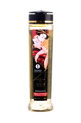 Масло массажное Shunga Erotic Massage Oil Шампанское и Клубника - 240 мл. 00000001181