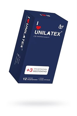 Презервативы Unilatex Extra Strong особо прочный, 15 шт 01000308098