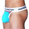 Мужские трусы стринги голубые Andrew Christian размер XL 01000309980 - фото 58665